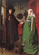 Jan Van Eyck Betrothal of the Arnolfinis oil painting reproduction